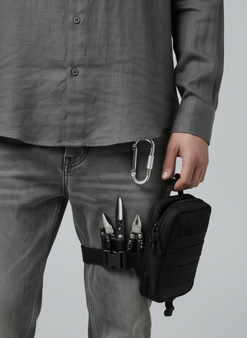 Detail shot of 9 Piece Survival Kit
